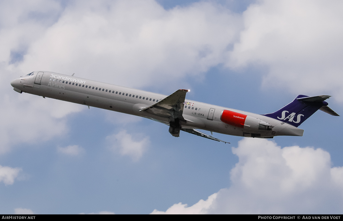 Aircraft Photo of LN-RMA | McDonnell Douglas MD-82 (DC-9-82) | Scandinavian Airlines - SAS | AirHistory.net #48603