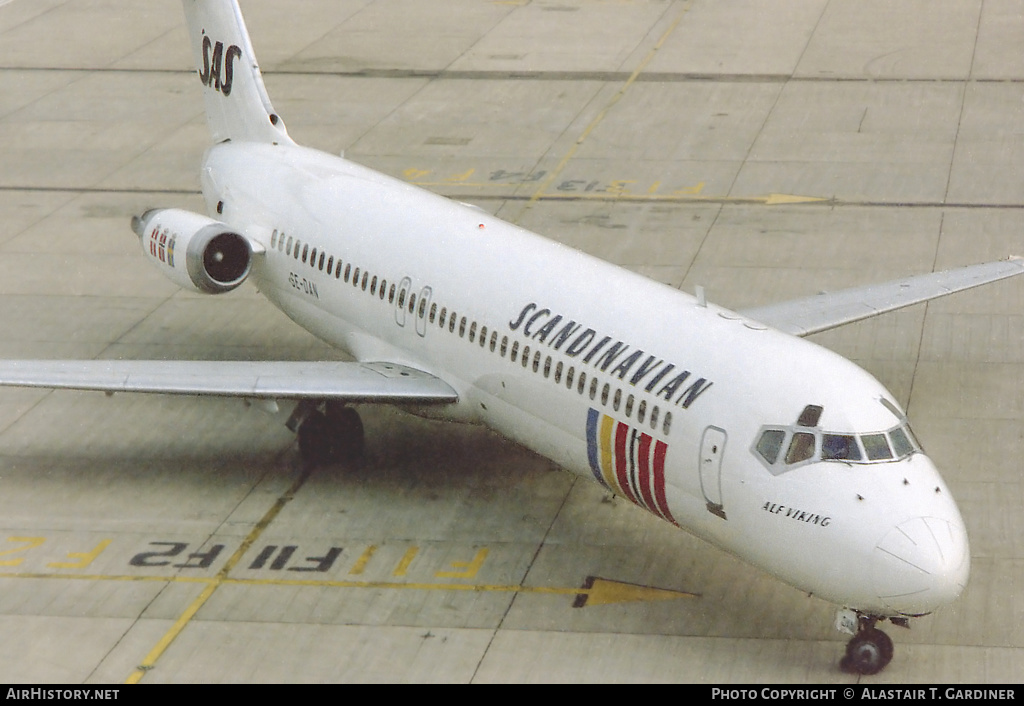 Aircraft Photo of SE-DAN | McDonnell Douglas DC-9-41 | Scandinavian Airlines - SAS | AirHistory.net #48630