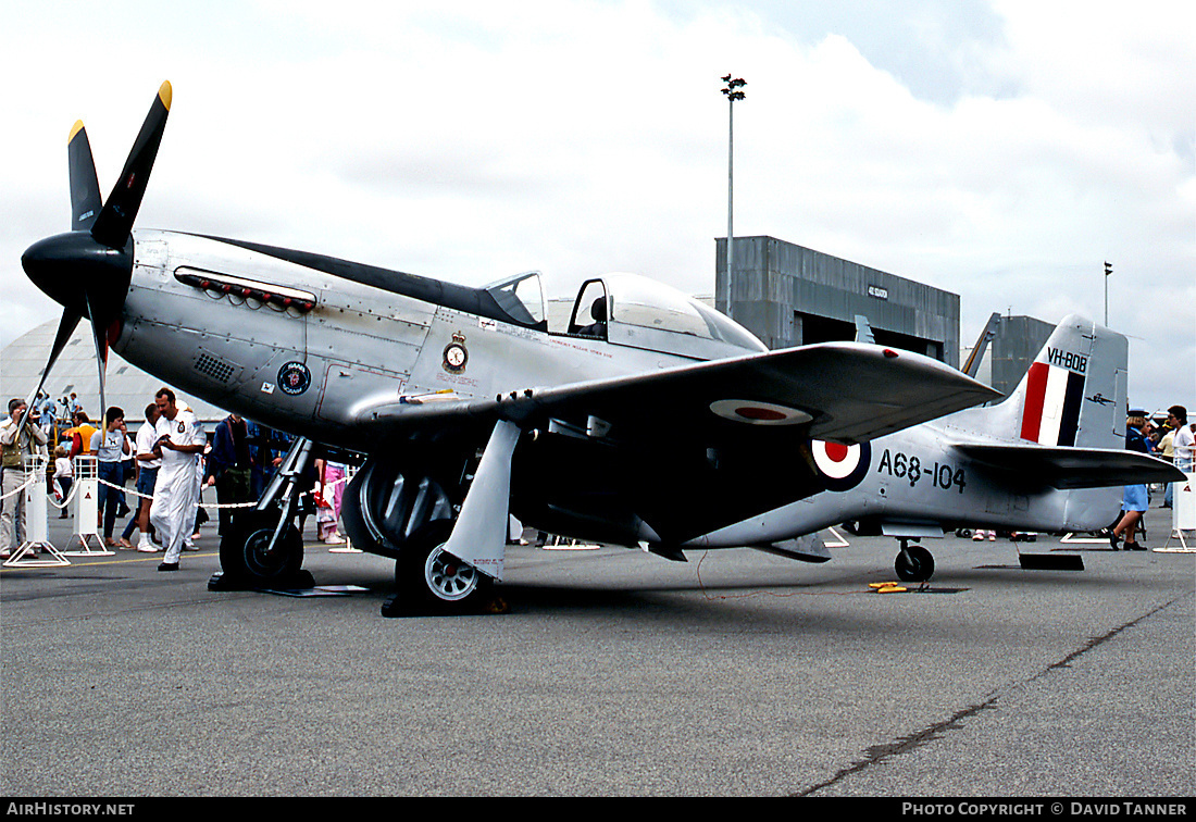 Aircraft Photo of VH-BOB / A68-104 | Commonwealth CA-18 Mustang 21 (P-51D) | Australia - Air Force | AirHistory.net #48634