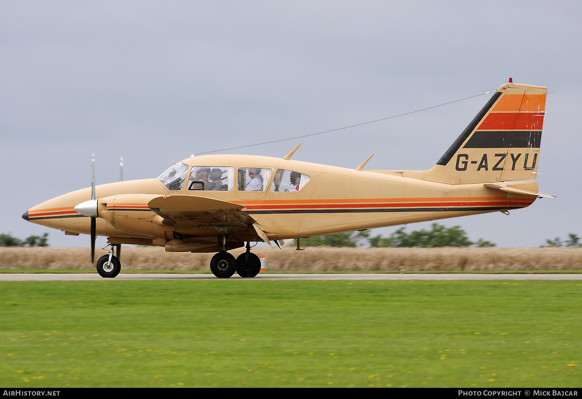 Aircraft Photo of G-AZYU | Piper PA-23-250 Aztec E | AirHistory.net #48636