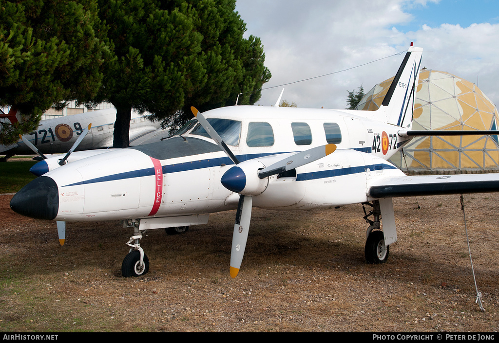 Aircraft Photo of E18-3 | Piper PA-31P-425 Pressurized Navajo | Spain - Air Force | AirHistory.net #48639