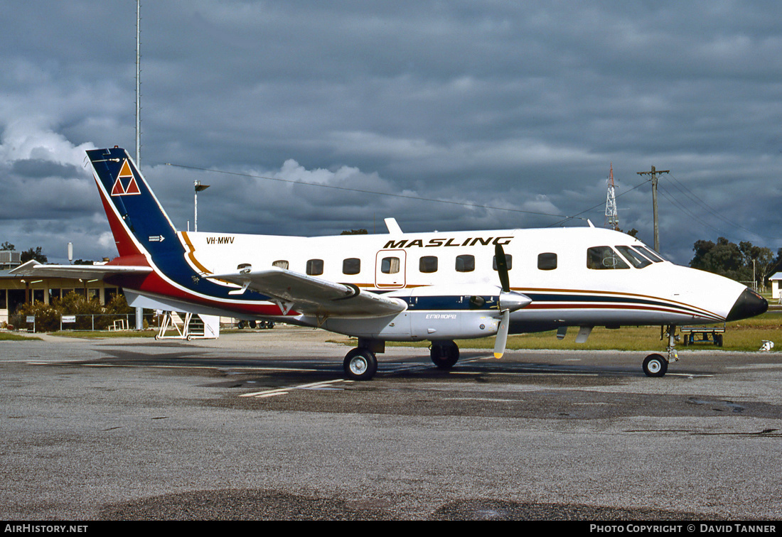 Aircraft Photo of VH-MWV | Embraer EMB-110P2 Bandeirante | Masling Airlines | AirHistory.net #48641
