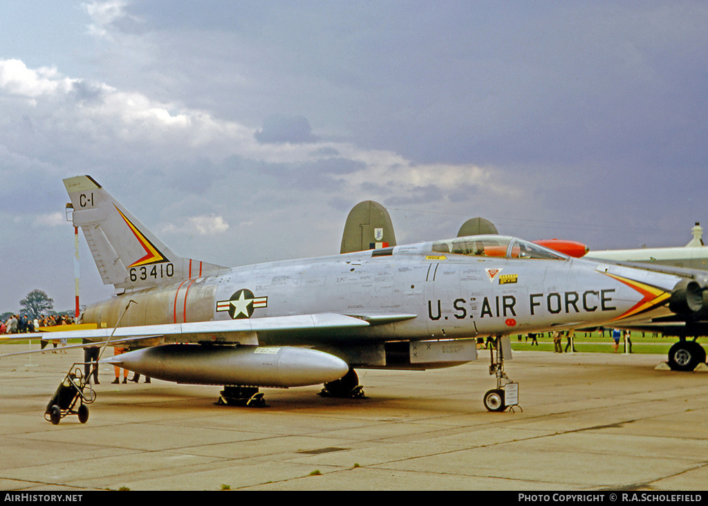 Aircraft Photo of 56-3410 / 63410 | North American F-100D Super Sabre | USA - Air Force | AirHistory.net #48644
