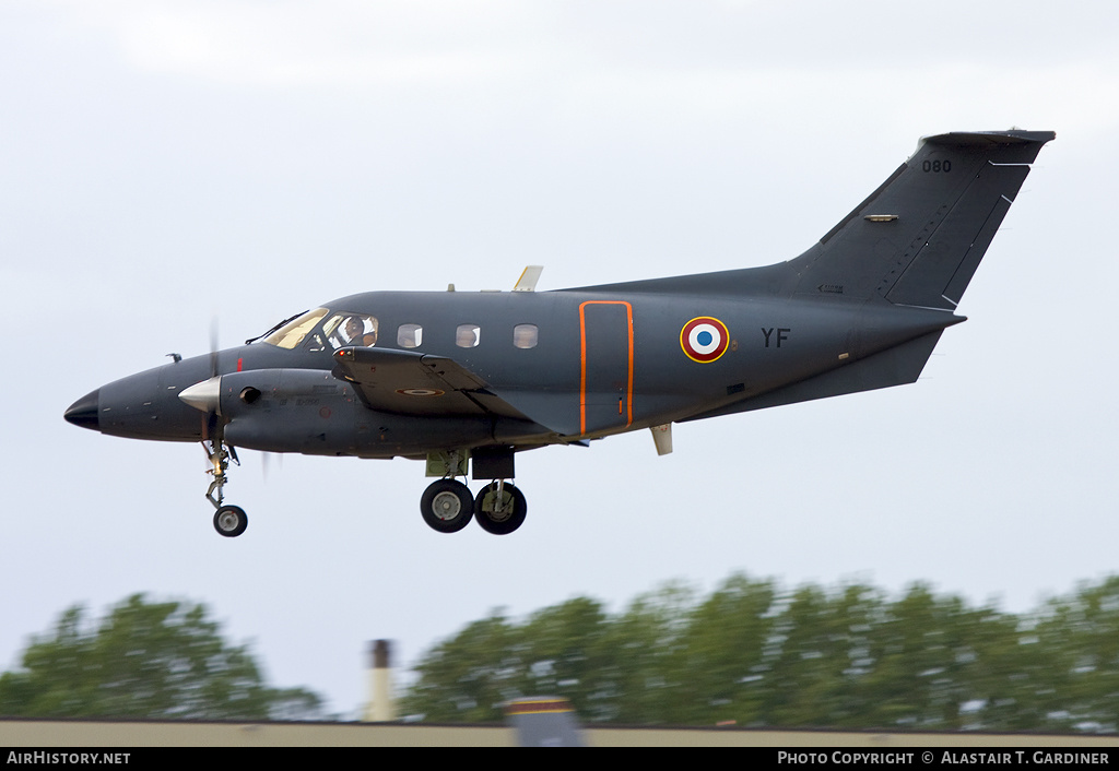 Aircraft Photo of 080 | Embraer EMB-121AA Xingu | France - Air Force | AirHistory.net #48680