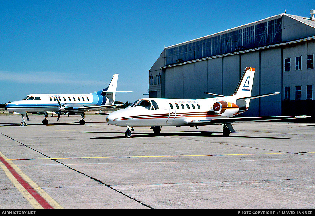 Aircraft Photo of VH-WGJ | Cessna 550 Citation II | Intercity Airlines | AirHistory.net #48686