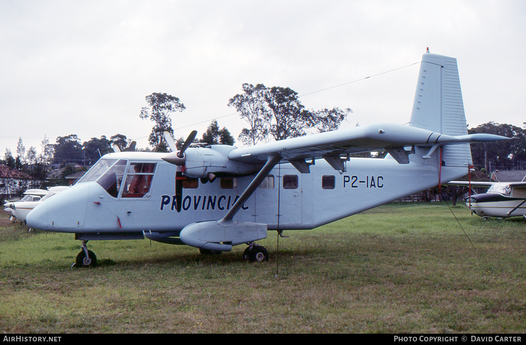 Aircraft Photo of P2-IAC | GAF N-22B Nomad | Provincial Air Services | AirHistory.net #48689