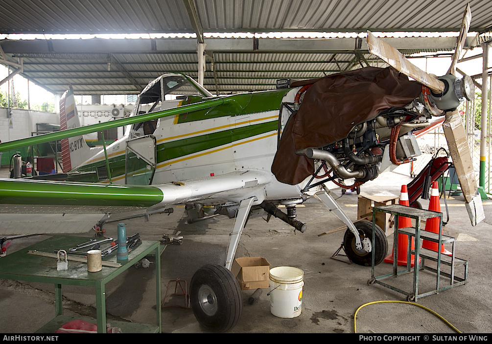 Aircraft Photo of HC-BYX | Cessna T188C Ag Husky | Megsareal | AirHistory.net #48706