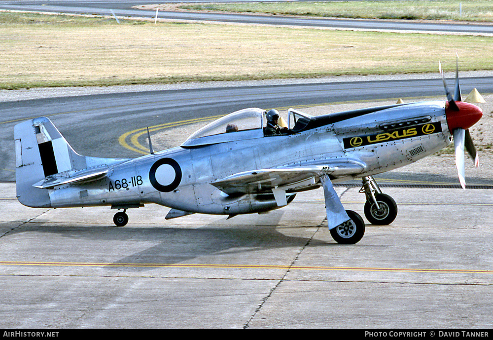 Aircraft Photo of VH-AGJ / A68-118 | Commonwealth CA-18 Mustang 21 (P-51D) | Australia - Air Force | AirHistory.net #48725
