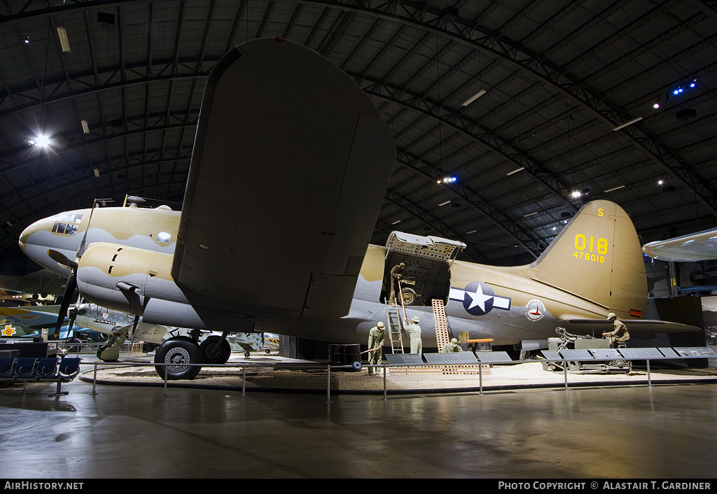 Aircraft Photo of 44-78018 / 478018 | Curtiss C-46D Commando | USA - Air Force | AirHistory.net #48726