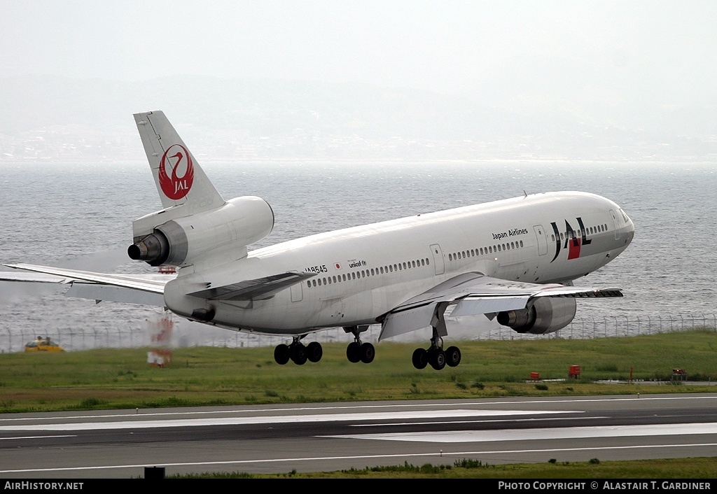 Aircraft Photo of JA8545 | McDonnell Douglas DC-10-40I | Japan Airlines - JAL | AirHistory.net #48728