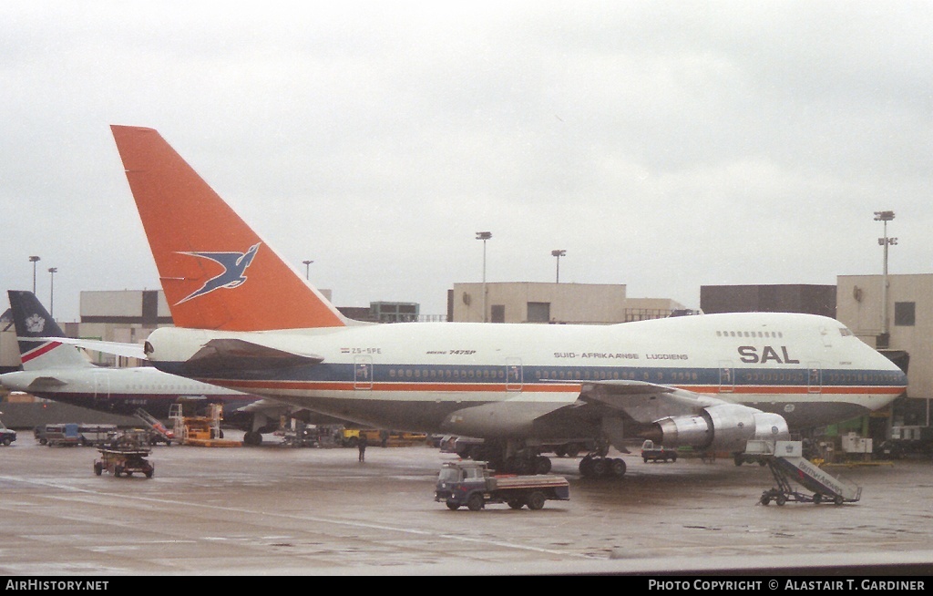 Aircraft Photo of ZS-SPE | Boeing 747SP-44 | South African Airways - Suid-Afrikaanse Lugdiens | AirHistory.net #48730