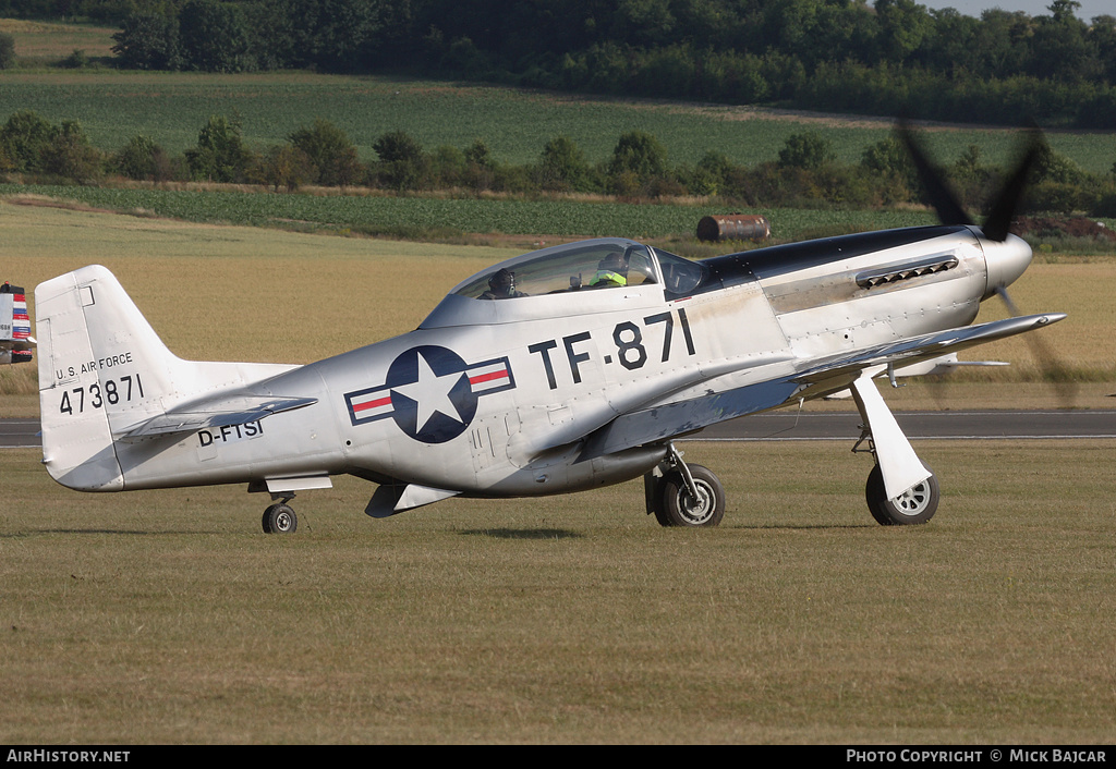 Aircraft Photo of D-FTSI / 473871 | North American TF-51D Mustang | USA - Air Force | AirHistory.net #48732