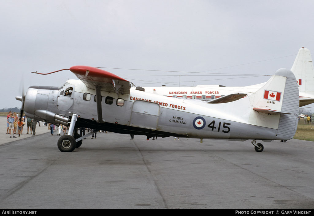 Aircraft Photo of 9415 | De Havilland Canada CSR-123 Otter (DHC-3) | Canada - Air Force | AirHistory.net #48739