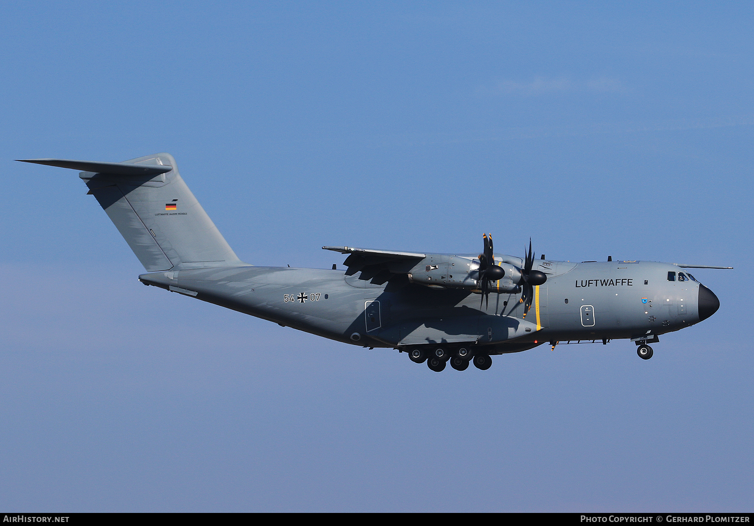 Aircraft Photo of 5407 | Airbus A400M Atlas | Germany - Air Force | AirHistory.net #48747