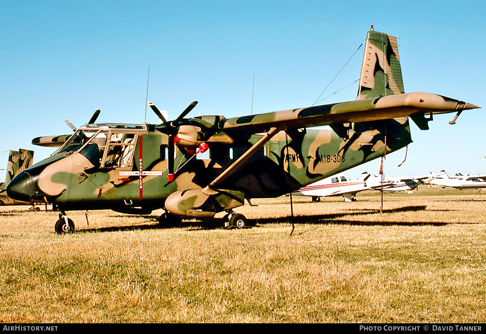 Aircraft Photo of A18-308 | GAF N-22B Nomad | Australia - Army | AirHistory.net #48755