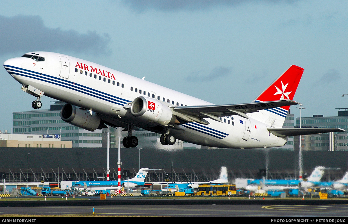 Aircraft Photo of 9H-ABR | Boeing 737-3Y5 | Air Malta | AirHistory.net #48770