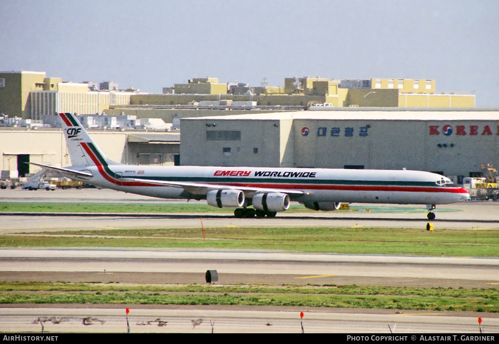 Aircraft Photo of N606AL | McDonnell Douglas DC-8-73AF | Emery Worldwide | AirHistory.net #48773