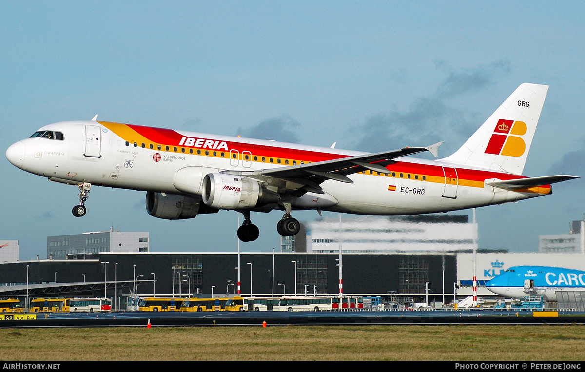 Aircraft Photo of EC-GRG | Airbus A320-211 | Iberia | AirHistory.net #48774