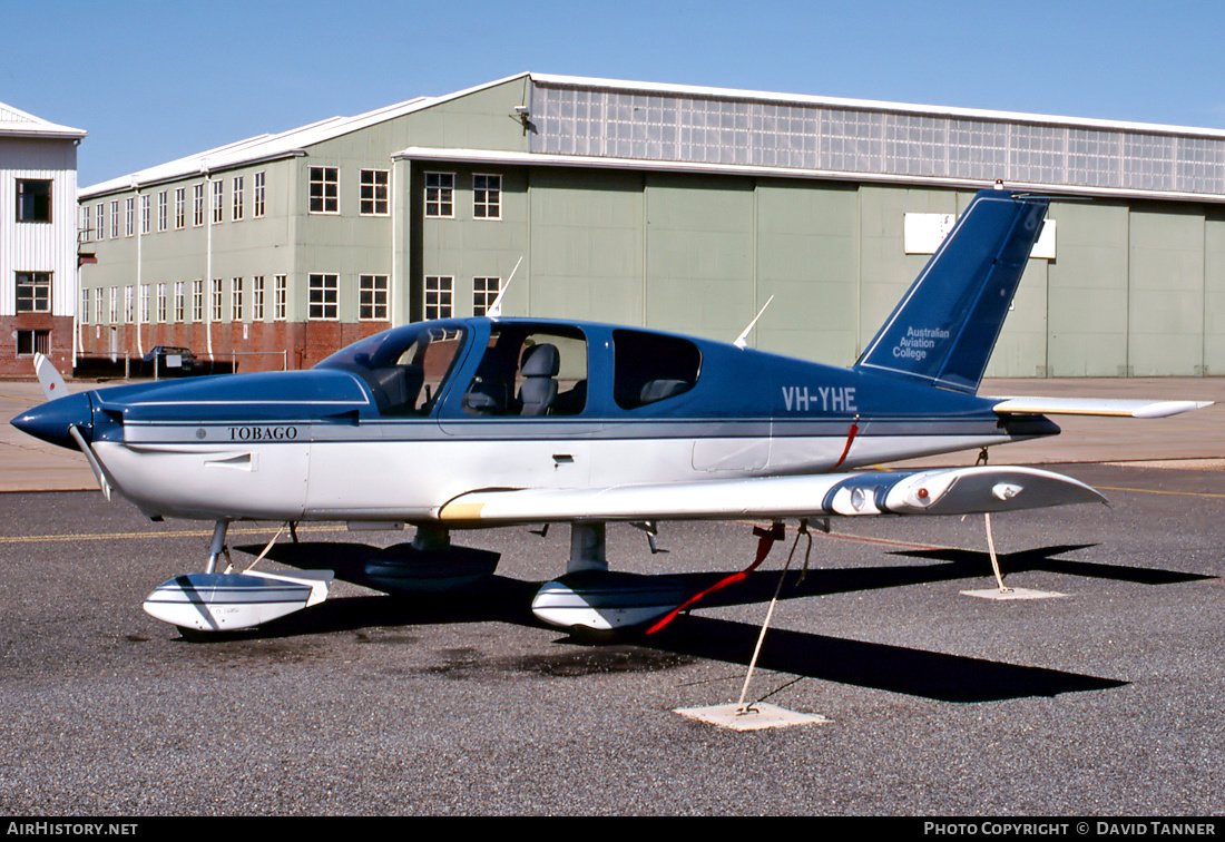 Aircraft Photo of VH-YHE | Socata TB-10 Tobago | Australian Aviation College | AirHistory.net #48783