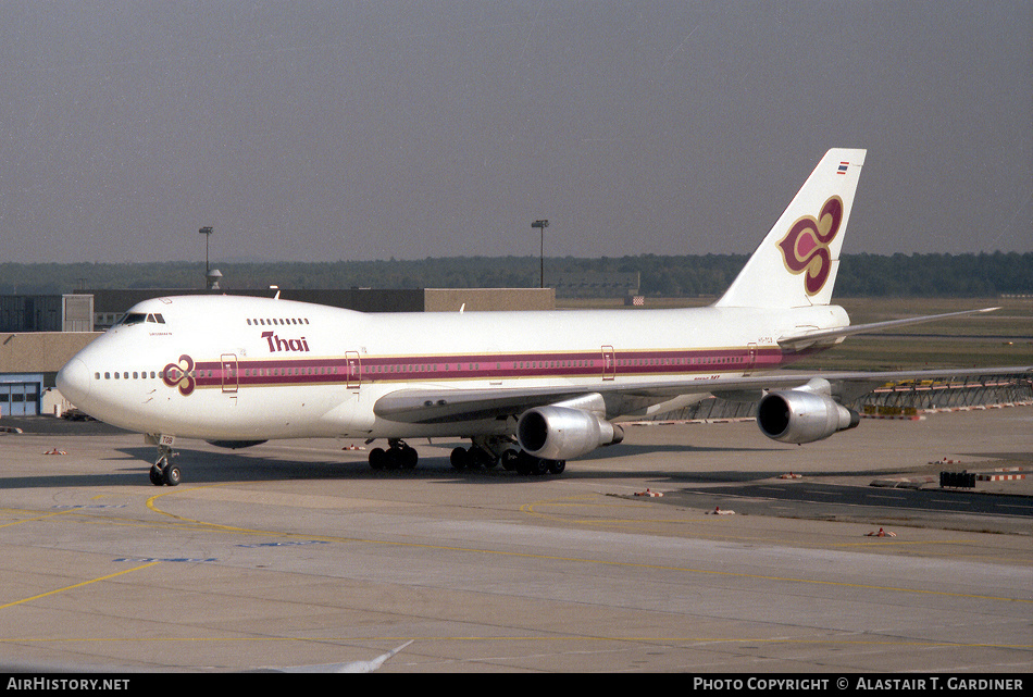 Aircraft Photo of HS-TGB | Boeing 747-2D7B | Thai Airways International | AirHistory.net #48789