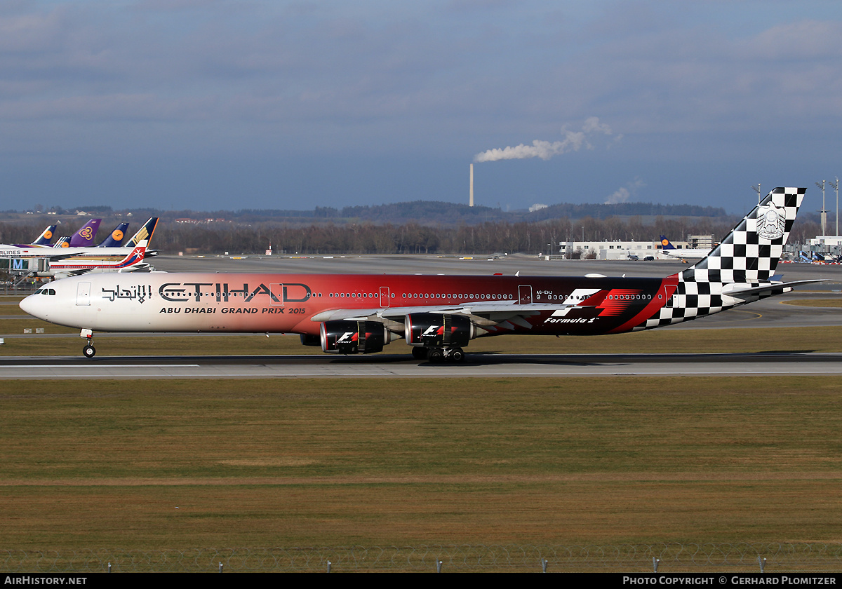 Aircraft Photo of A6-EHJ | Airbus A340-642 | Etihad Airways | AirHistory.net #48796