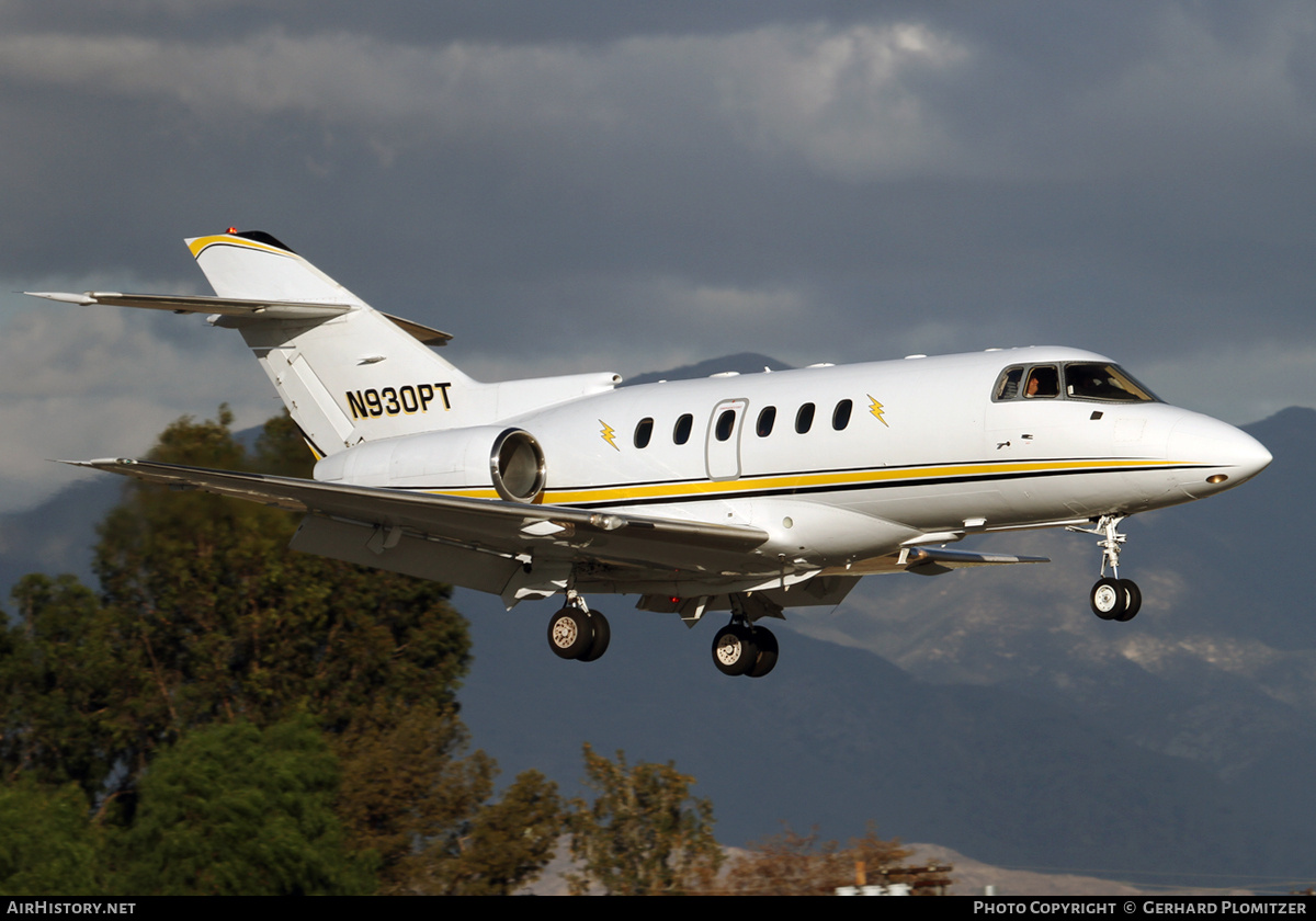 Aircraft Photo of N930PT | Raytheon Hawker 800XP | AirHistory.net #48798