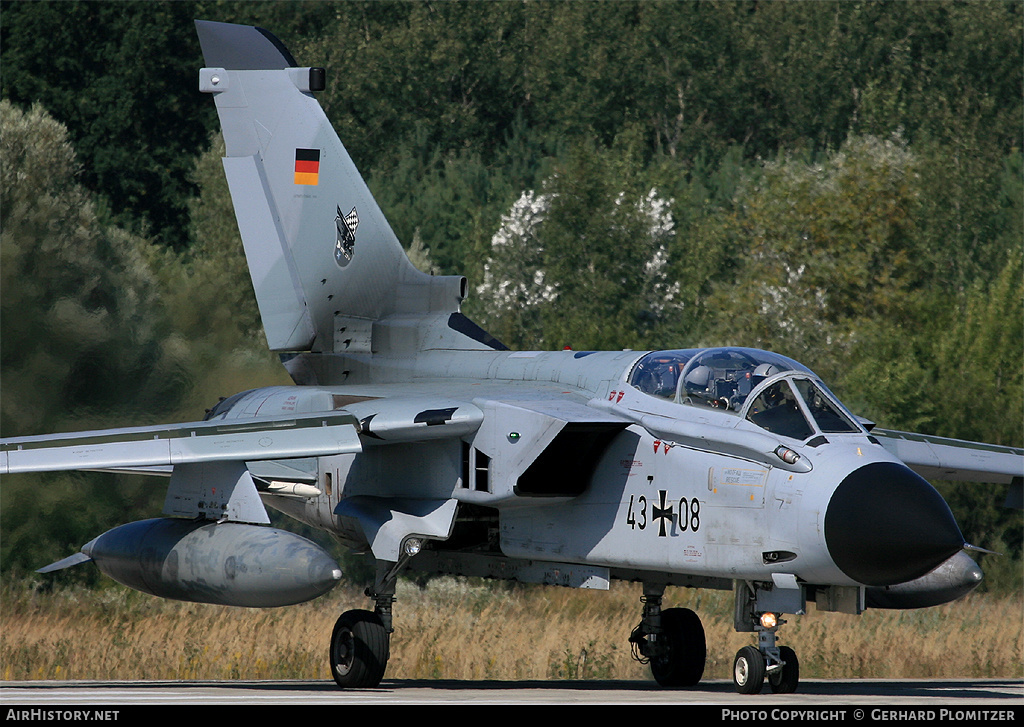Aircraft Photo of 4308 | Panavia Tornado IDS(T) | Germany - Air Force | AirHistory.net #48799