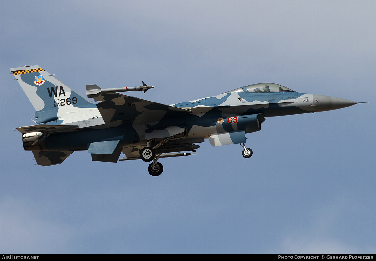 Aircraft Photo of 86-0269 / AF86-269 | General Dynamics F-16C Fighting Falcon | USA - Air Force | AirHistory.net #48808