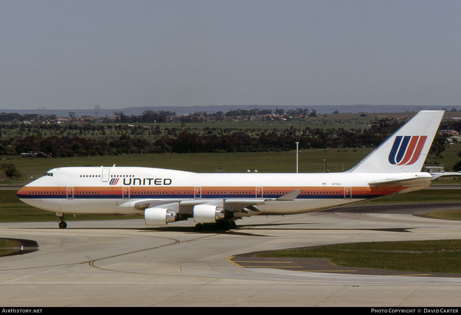 Aircraft Photo of N172UA | Boeing 747-422 | United Airlines | AirHistory.net #48818