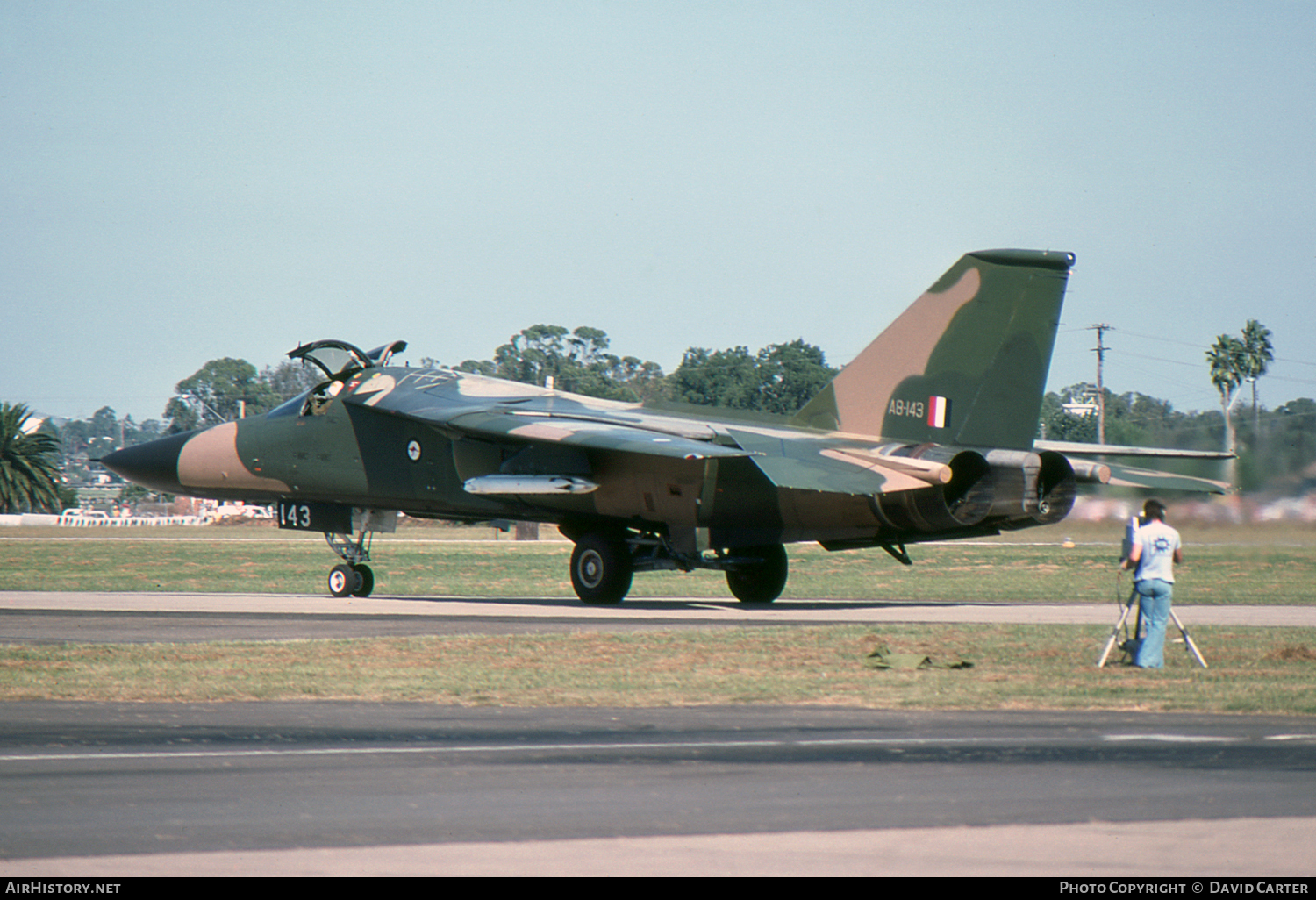 Aircraft Photo of A8-143 | General Dynamics RF-111C Aardvark | Australia - Air Force | AirHistory.net #48822