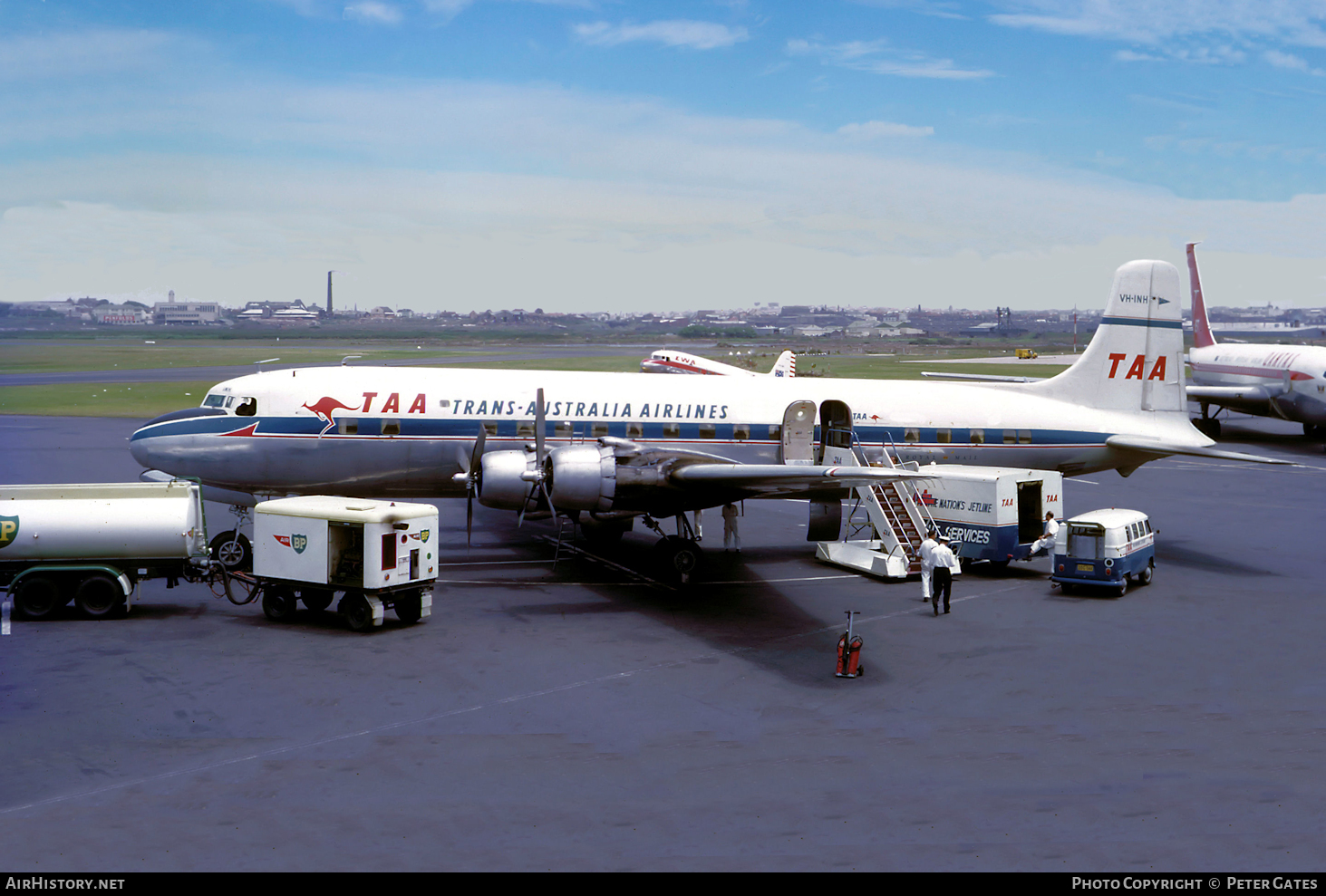 Aircraft Photo of VH-INH | Douglas DC-6B | Trans-Australia Airlines - TAA | AirHistory.net #48824