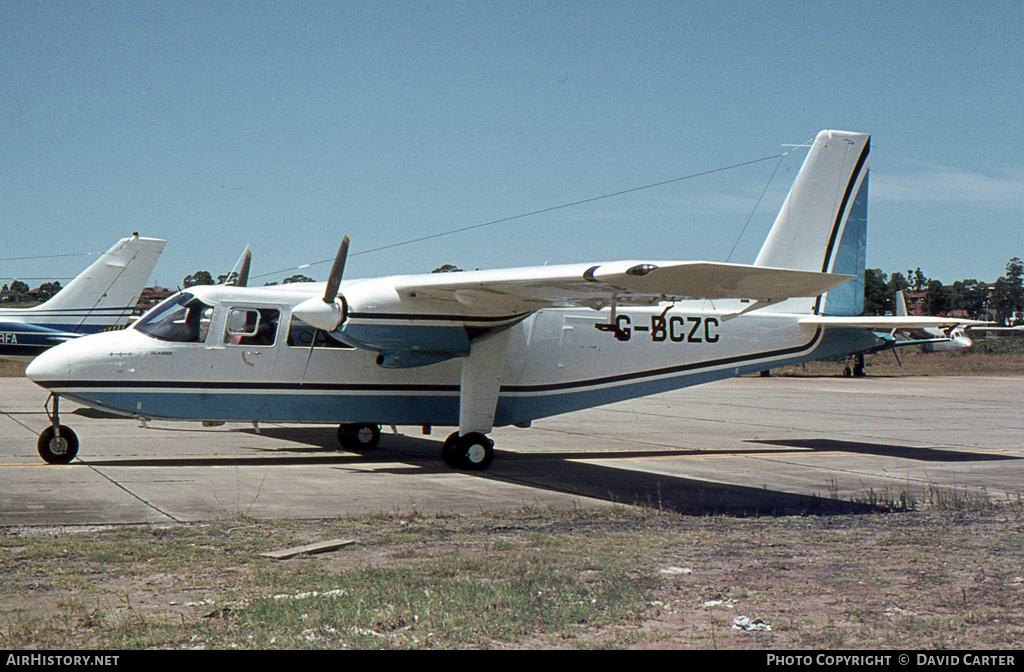 Aircraft Photo of G-BCZC | Britten-Norman BN-2A-20 Islander | AirHistory.net #48830