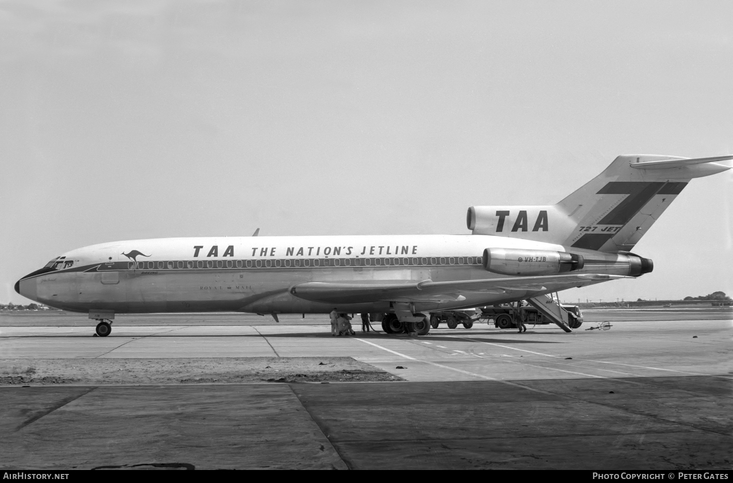 Aircraft Photo of VH-TJB | Boeing 727-76 | Trans-Australia Airlines - TAA | AirHistory.net #48832