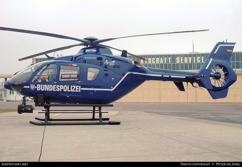 Aircraft Photo of D-HVBG | Eurocopter EC-135T-1 | Bundespolizei | AirHistory.net #48842
