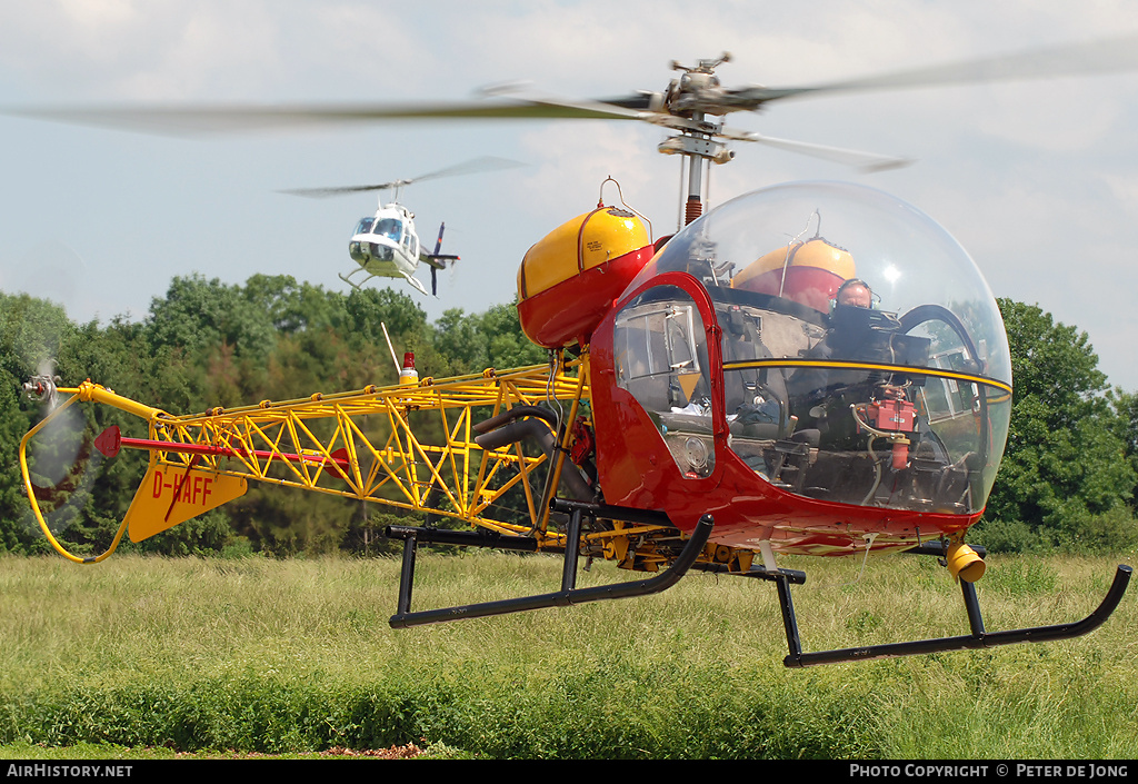 Aircraft Photo of D-HAFF | Westland-Bell 47G-3B-1 | AirHistory.net #48844