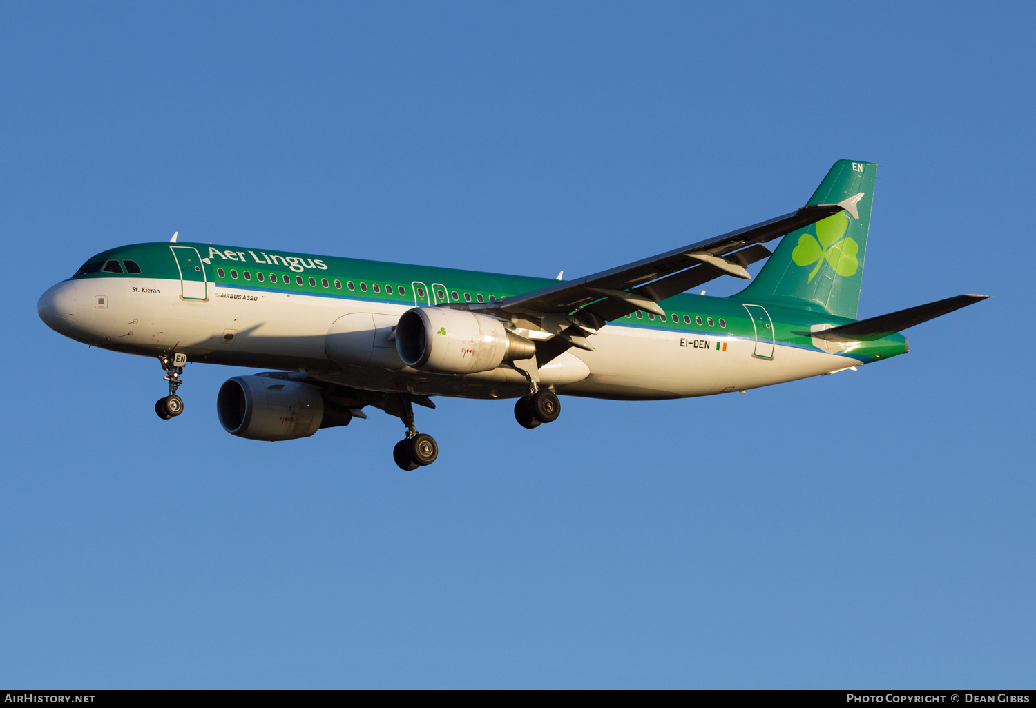 Aircraft Photo of EI-DEN | Airbus A320-214 | Aer Lingus | AirHistory.net #48856