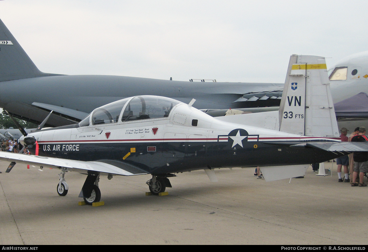 Aircraft Photo of 04-3733 / AF04-733 | Hawker Beechcraft T-6A Texan II | USA - Air Force | AirHistory.net #48857