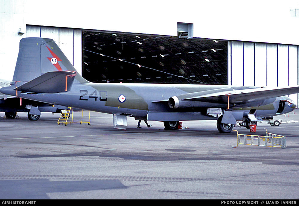 Aircraft Photo of A84-240 | English Electric Canberra Mk20 | Australia - Air Force | AirHistory.net #48861