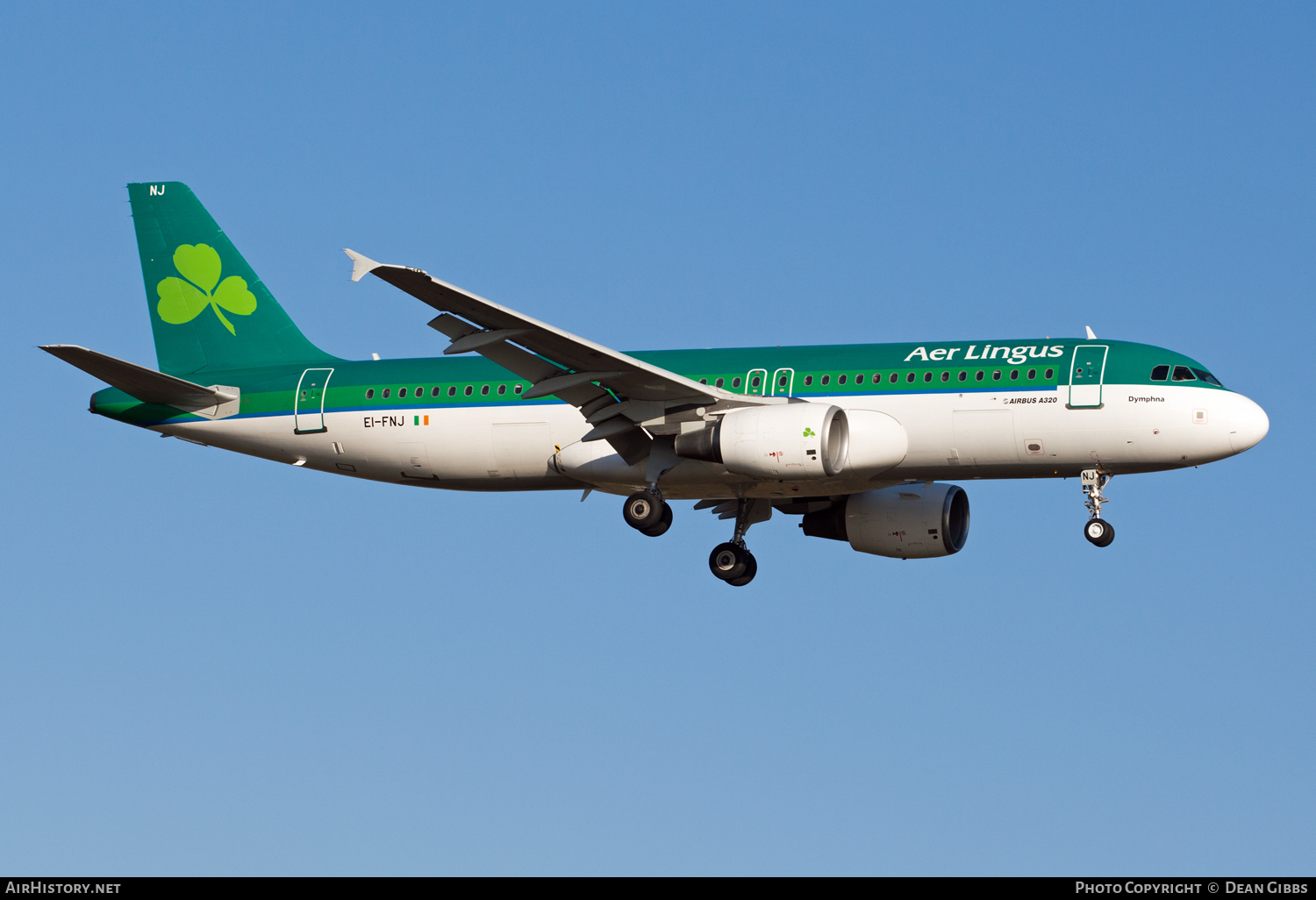 Aircraft Photo of EI-FNJ | Airbus A320-214 | Aer Lingus | AirHistory.net #48865