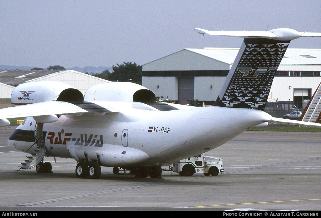 Aircraft Photo of YL-RAF | Antonov An-74TK-100 | RAF-Avia Airlines | AirHistory.net #48868