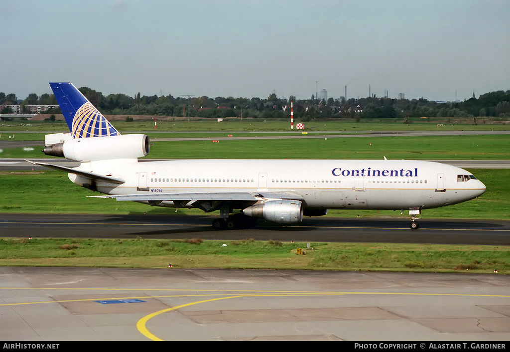 Aircraft Photo of N14074 | McDonnell Douglas DC-10-30 | Continental Airlines | AirHistory.net #48873