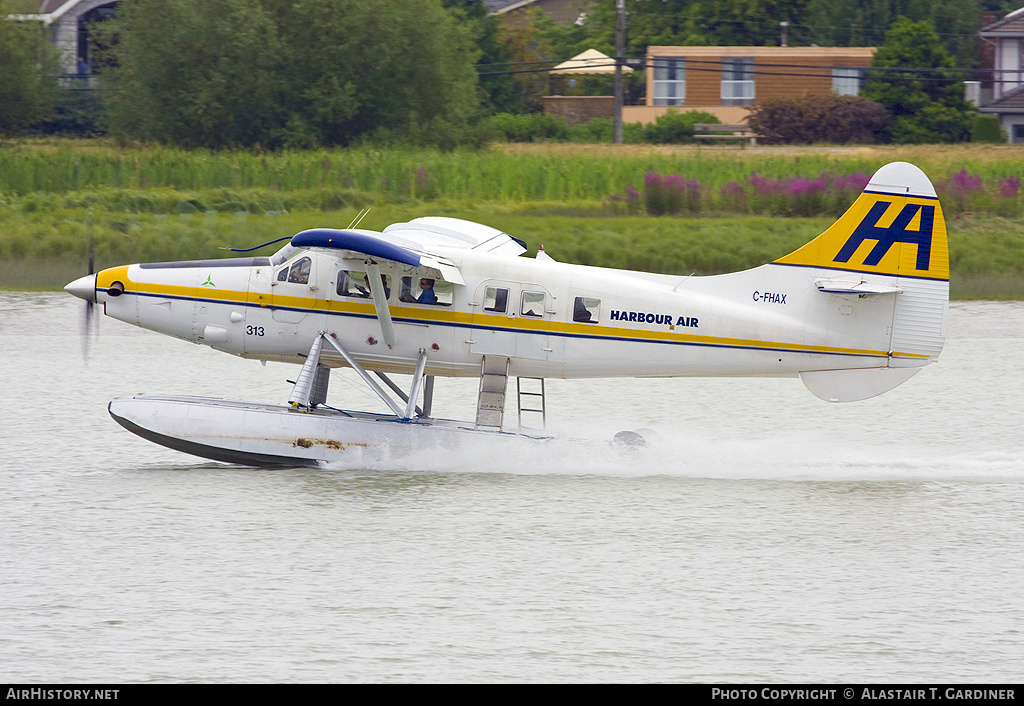 Aircraft Photo of C-FHAX | Vazar DHC-3T Turbine Otter | Harbour Air | AirHistory.net #48874
