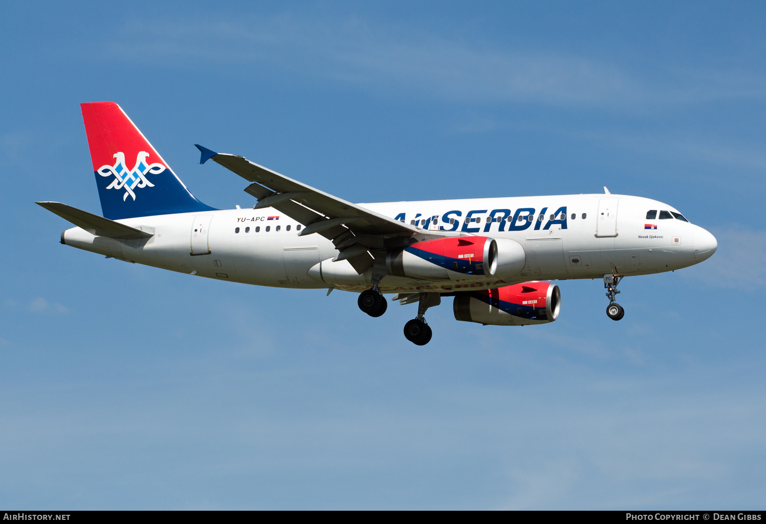 Aircraft Photo of YU-APC | Airbus A319-131 | Air Serbia | AirHistory.net #48912