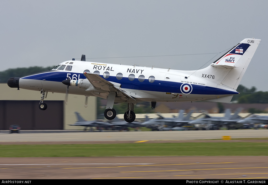 Aircraft Photo of XX476 | Scottish Aviation HP-137 Jetstream T2 | UK - Navy | AirHistory.net #48918