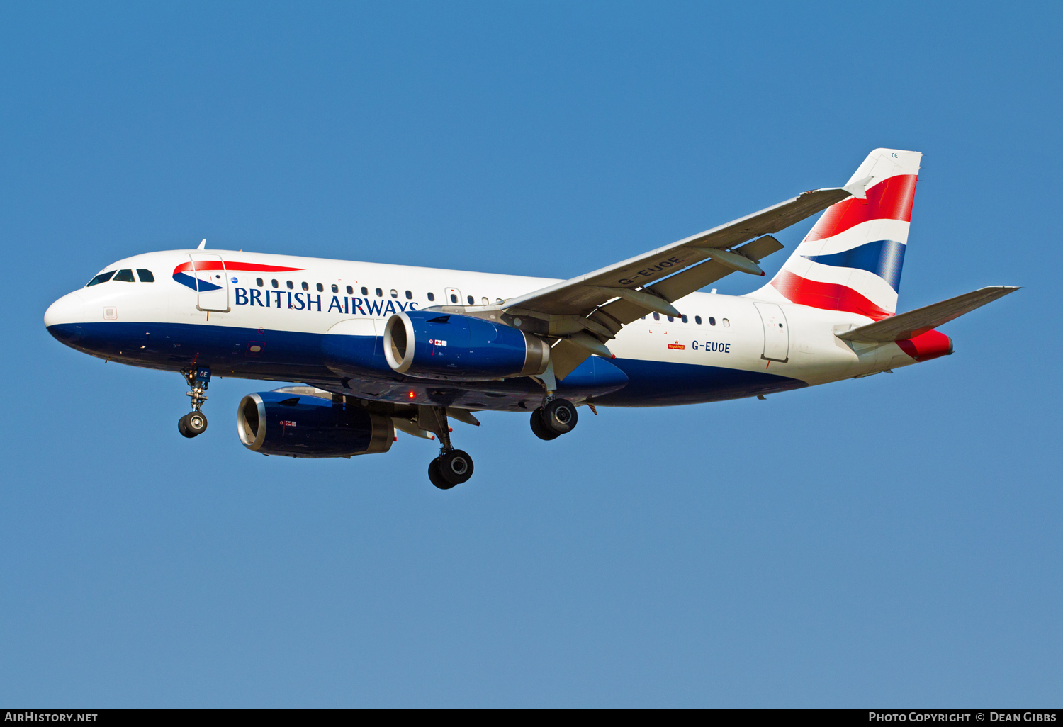 Aircraft Photo of G-EUOE | Airbus A319-131 | British Airways | AirHistory.net #48928