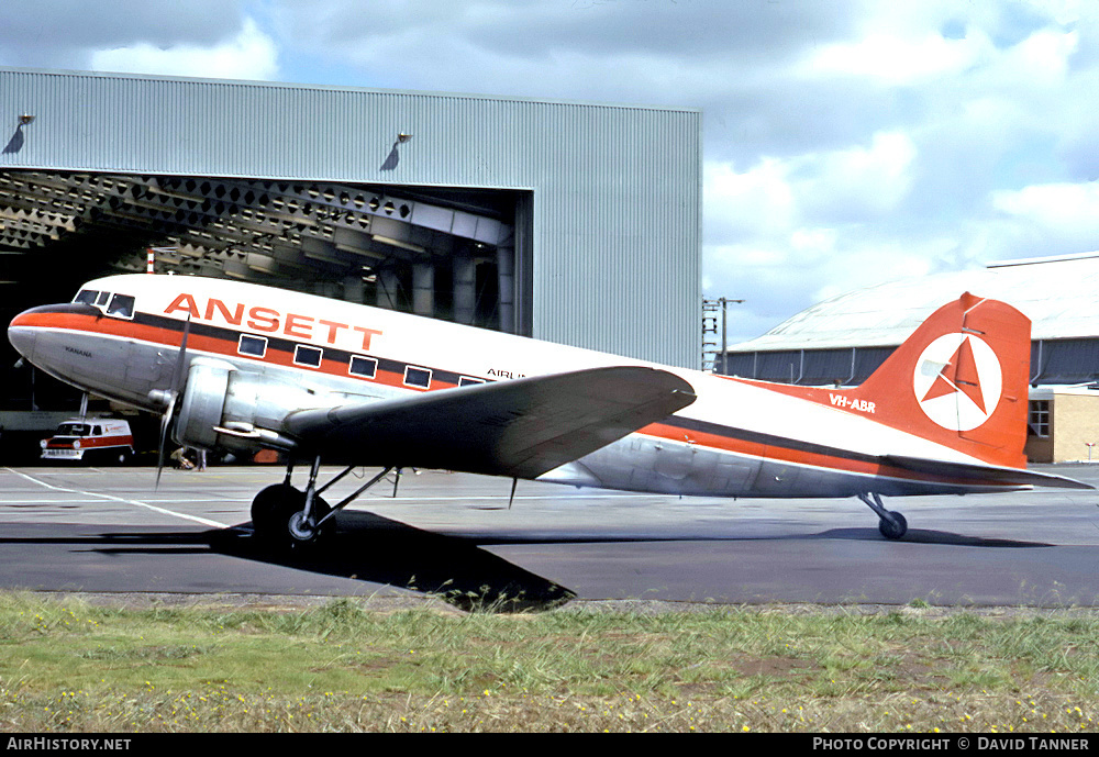 Aircraft Photo of VH-ABR | Douglas DC-3-G202A | Ansett Airlines of Australia | AirHistory.net #48930