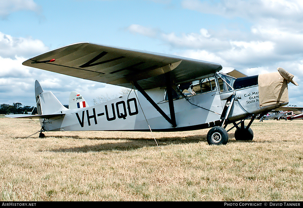 Aircraft Photo of VH-UUL / VH-UQO | De Havilland D.H. 85 Leopard Moth | AirHistory.net #48931