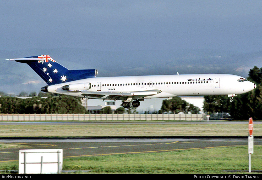 Aircraft Photo of VH-RMN | Boeing 727-277/Adv | Ansett Australia | AirHistory.net #48943