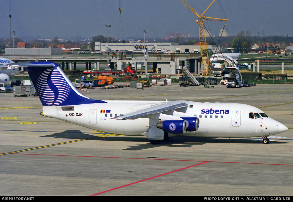 Aircraft Photo of OO-DJK | British Aerospace Avro 146-RJ85 | Sabena | AirHistory.net #48946