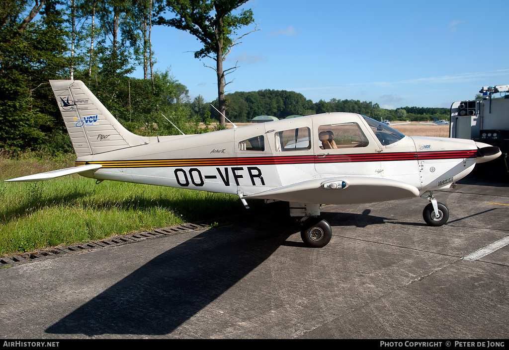 Aircraft Photo of OO-VFR | Piper PA-28-181 Archer II | VCU - Vliegclub Ursel | AirHistory.net #48960